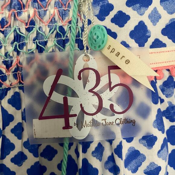 NWT MATILDA JANE Girls Sz 14 Wandering Waters 435 Top Blouse Flutter Sleeves - Picture 8 of 12